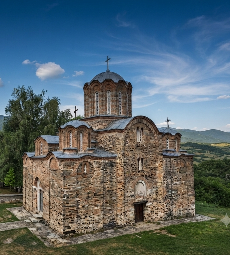 The Monastery of Saint Mary in Mateče